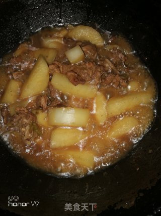 鸭肉焖萝卜条的做法步骤：9