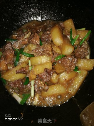 鸭肉焖萝卜条的做法步骤：11