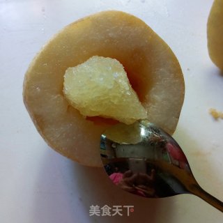 #水果#    冰糖蜂蜜雪梨的做法步骤：4