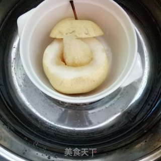 #水果#    冰糖蜂蜜雪梨的做法步骤：6