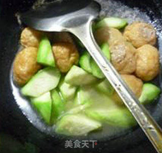丝瓜肉面筋的做法步骤：12