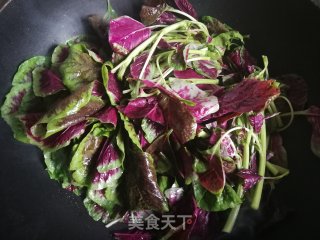 清炒苋菜的做法步骤：4