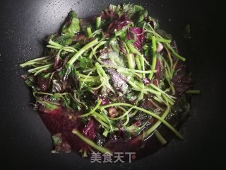 清炒苋菜的做法步骤：5