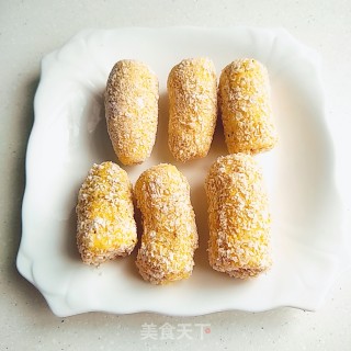 炸香蕉的做法步骤：6