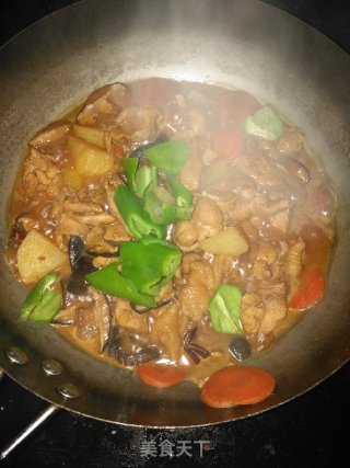 黄焖鸡的做法步骤：8