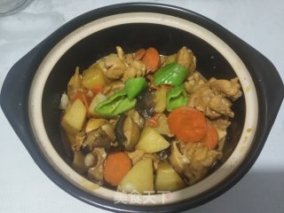 黄焖鸡的做法步骤：9