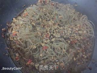 超级有味～红薯粉版“蚂蚁上树”的做法步骤：7