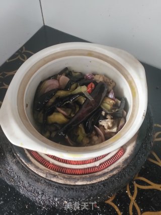 超级下饭的茄子煲的做法步骤：6