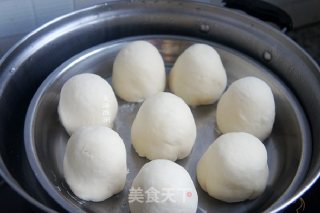 绿豆沙馅白面馍馍的做法步骤：8