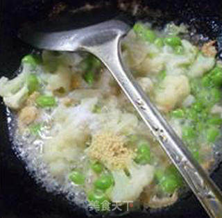 毛豆开洋花菜的做法步骤：8