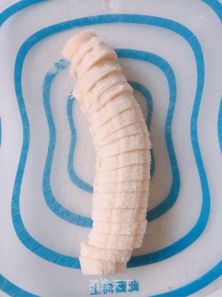 香蕉拌燕麦的做法步骤：2