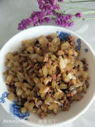 酸菜肉末的做法步骤：4