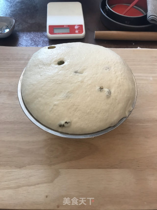 牛奶葡萄干吐司的做法步骤：8