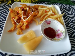 炸鸡柳的做法步骤：6