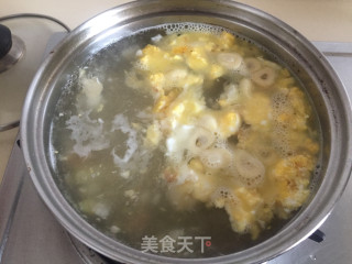 艾叶蛋汤面的做法步骤：5