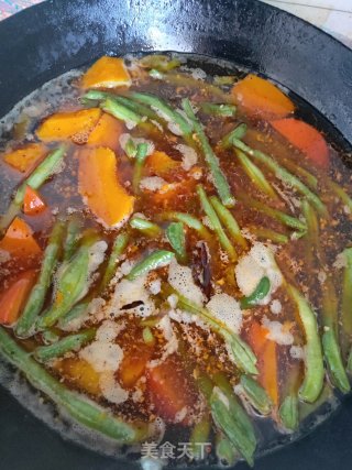 豆角南瓜焖面的做法步骤：8