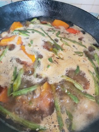 豆角南瓜焖面的做法步骤：9