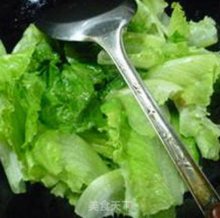 河虾炒生菜的做法步骤：7