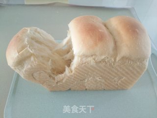 奶香甜吐司……一个疯长的大甜包的做法步骤：14