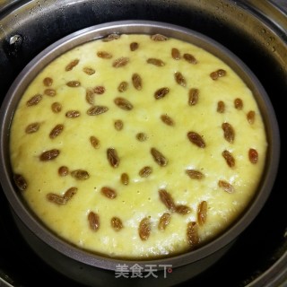 葡萄干发糕的做法步骤：8