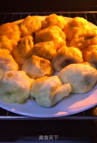 雪棉豆沙球的做法步骤：10