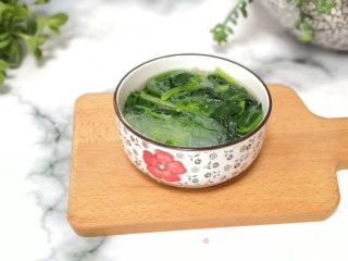 粉丝菠菜汤的做法步骤：6