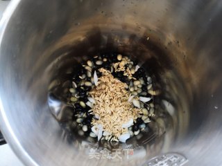 燕麦百合双豆浆的做法步骤：4