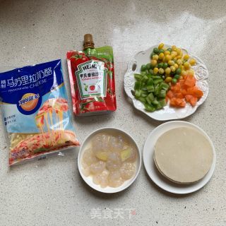 饺子皮披萨的做法步骤：3