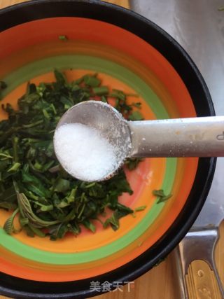 三味野菜煎鹅蛋的做法步骤：6