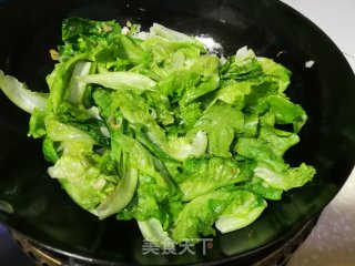 蒜香生菜的做法步骤：4