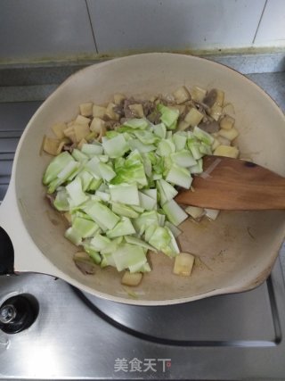 杏鲍菇炒儿菜的做法步骤：10