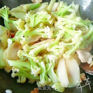 干锅花菜的做法步骤：9