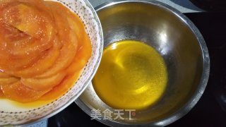 橙汁木瓜的做法步骤：4