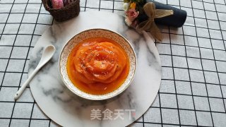 橙汁木瓜的做法步骤：6