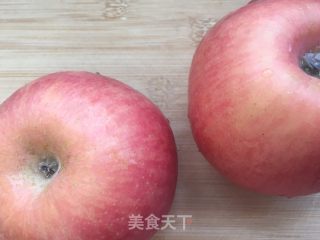 烤苹果玫瑰花的做法步骤：1