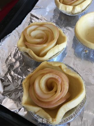 烤苹果玫瑰花的做法步骤：10