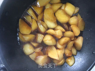 蚝油素烧萝卜的做法步骤：4