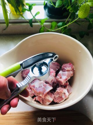 子排烤芦笋蘑菇的做法步骤：4