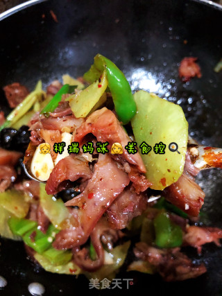????‍????仙草烹饪????cooking????‍????：????祥瑞妈咪????美食控????之青笋猪脸的做法步骤：8