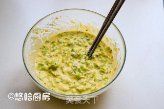 榆钱玉米饼的做法步骤：3