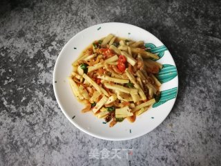 笋丝炒虾干的做法步骤：9