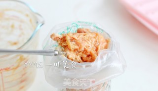 奥尔良虾仁猪肉香肠的做法步骤：4
