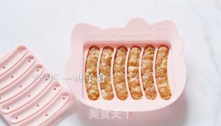 奥尔良虾仁猪肉香肠的做法步骤：6