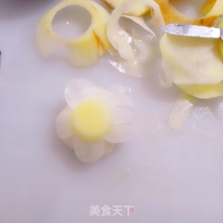 月季花拼盘的做法步骤：4