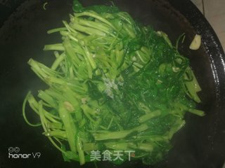 蒜香空心菜的做法步骤：7