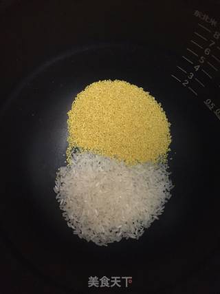 二米粥~“夏日懒人餐”的做法步骤：1