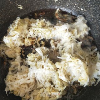 酸菜排骨冻豆腐的做法步骤：9