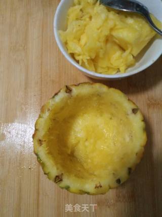 菠萝水果饭的做法步骤：3