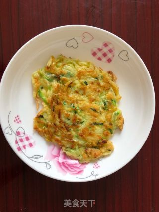 南瓜丝饼的做法步骤：6