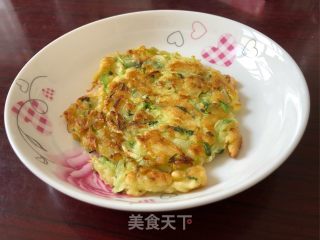 南瓜丝饼的做法步骤：7